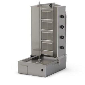 Ersöz 4 Gözlü Alttan Motorlu Döner Ocağı Gazlı ve Lpg Li 58x74x110 Cm ED017