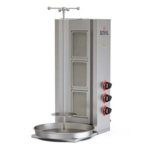 Ersöz Royal 3 Lü Döner Ocağı Gazlı Ve Lpg Li 45x60x93 Cm RS033