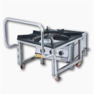 Ersöz Arabalı Üç Yanışlı Yer Ocağı Gazlı ve Lpg Li 70x80x50 Cm ET012