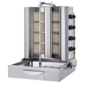 Ersöz 10 Gözlü Alttan Motorlu Döner Ocağı Gazlı ve Lpg Li 83x85x125 Cm ED020