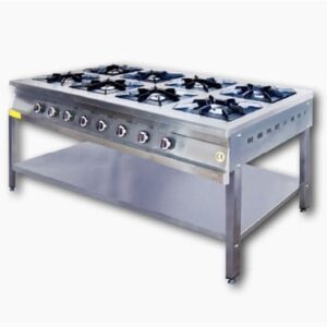 Ersöz Altılı Taban Raflı Ocak Gazlı ve Lpg Li 150x100x85 Cm ET039