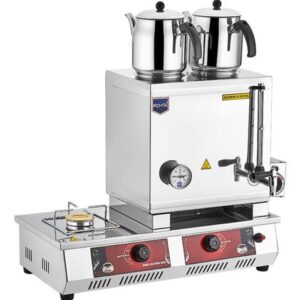 Remta 40 Model 2 Demlikli Elektirkli ve Gazlı (CE) Çay Ocağı N12E
