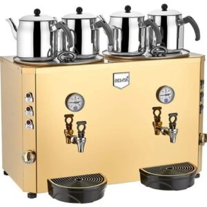 Remta Şamandıralı 4 Demlikli Jumbo Çay Makinesi DE13S