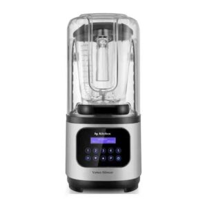 By Kitchen Vortex Silencer Gürültü Önleyici Kapaklı Dijital Bar Blender, 2 L, 1800 W, Gri