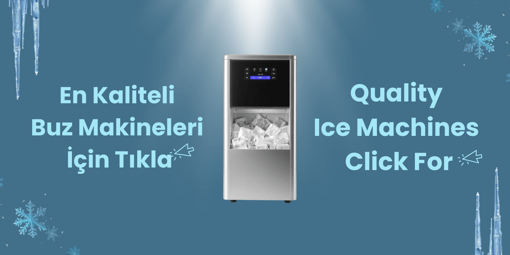 buz makinesi banner
