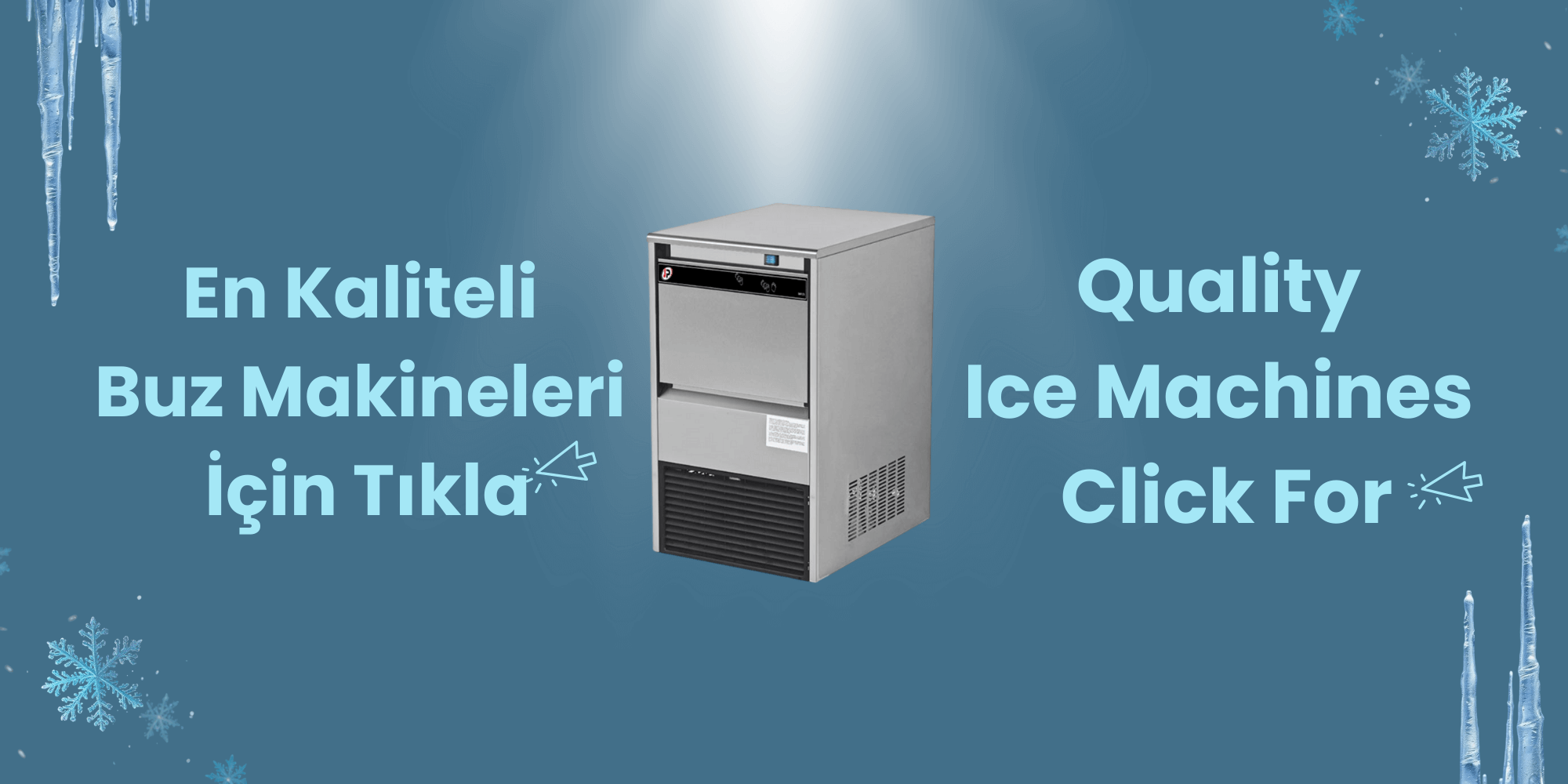 buz makinesi banner