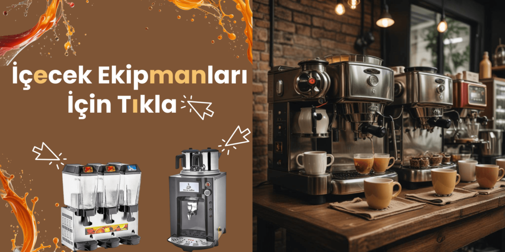 İçecek ekipmanları banner